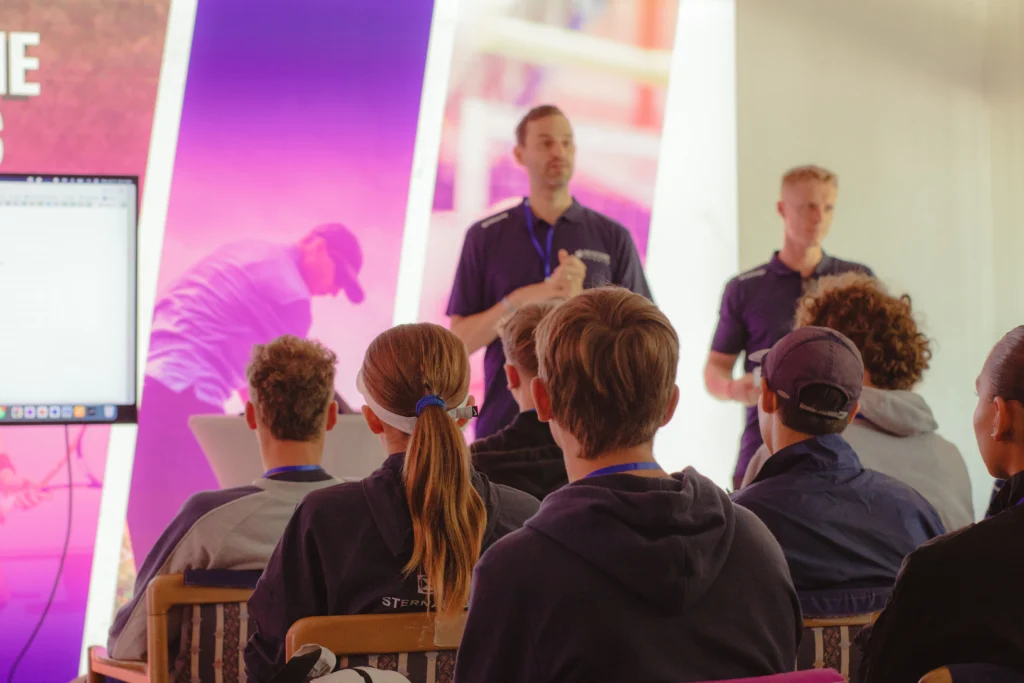 Informationsveranstaltung zur Tennis-Show des Keystone Sports College